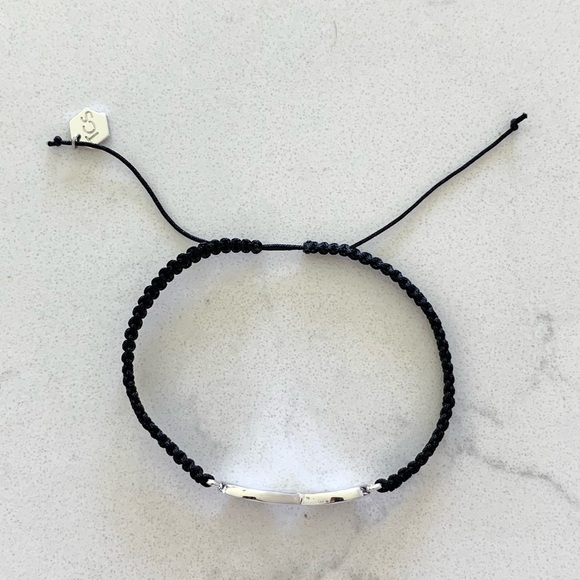 Touchstone Crystal Infinity Woven Bracelet - Picture 5 of 7